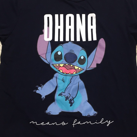 Disney’s Lilo & Stitch Ohana Means Family T-shirt - Picture 2 of 4